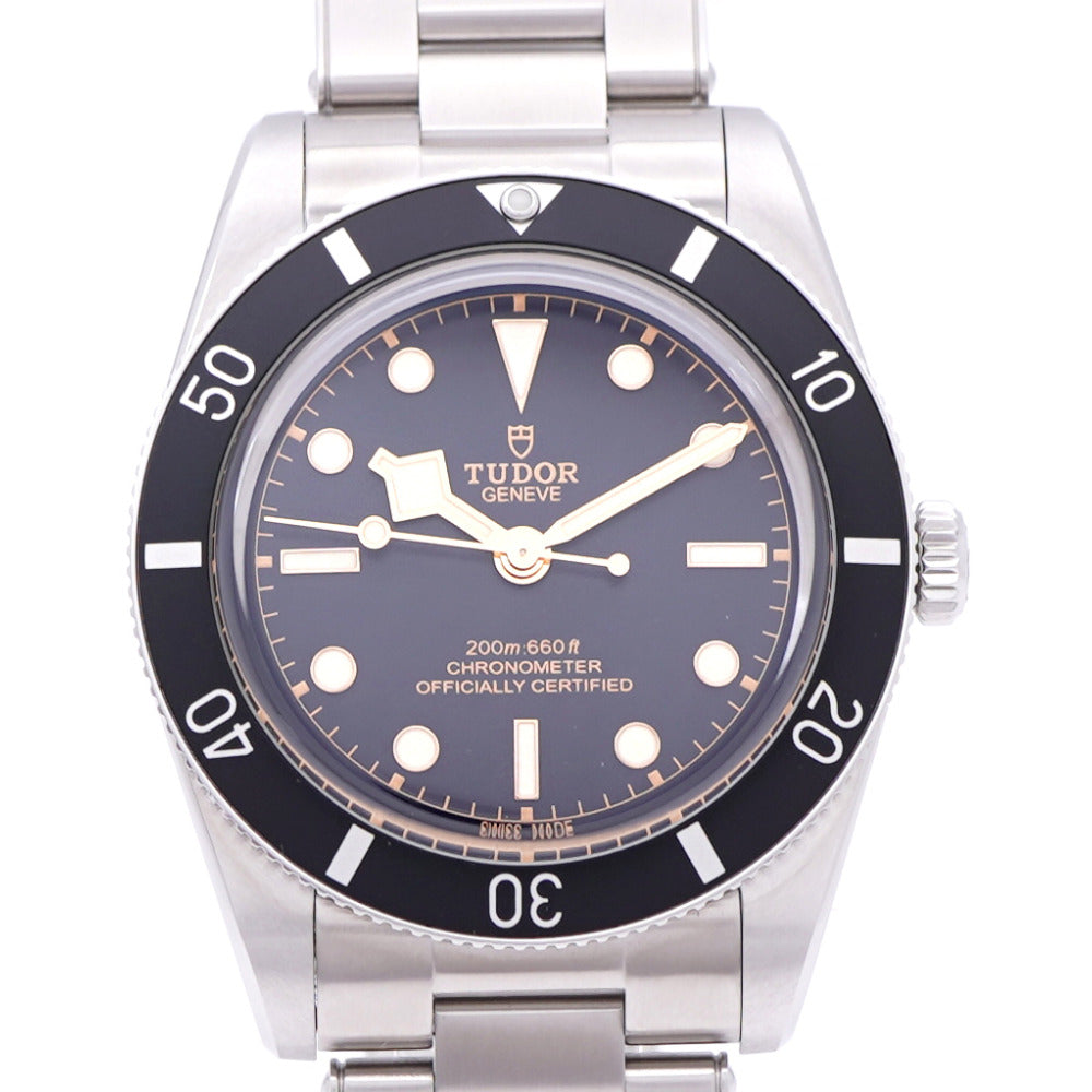 新品同様 チューダー
 自動巻き ブラックベイ 79000N 腕時計
 ステンレススチール ブラック 0183
【中古】Tudor メンズ