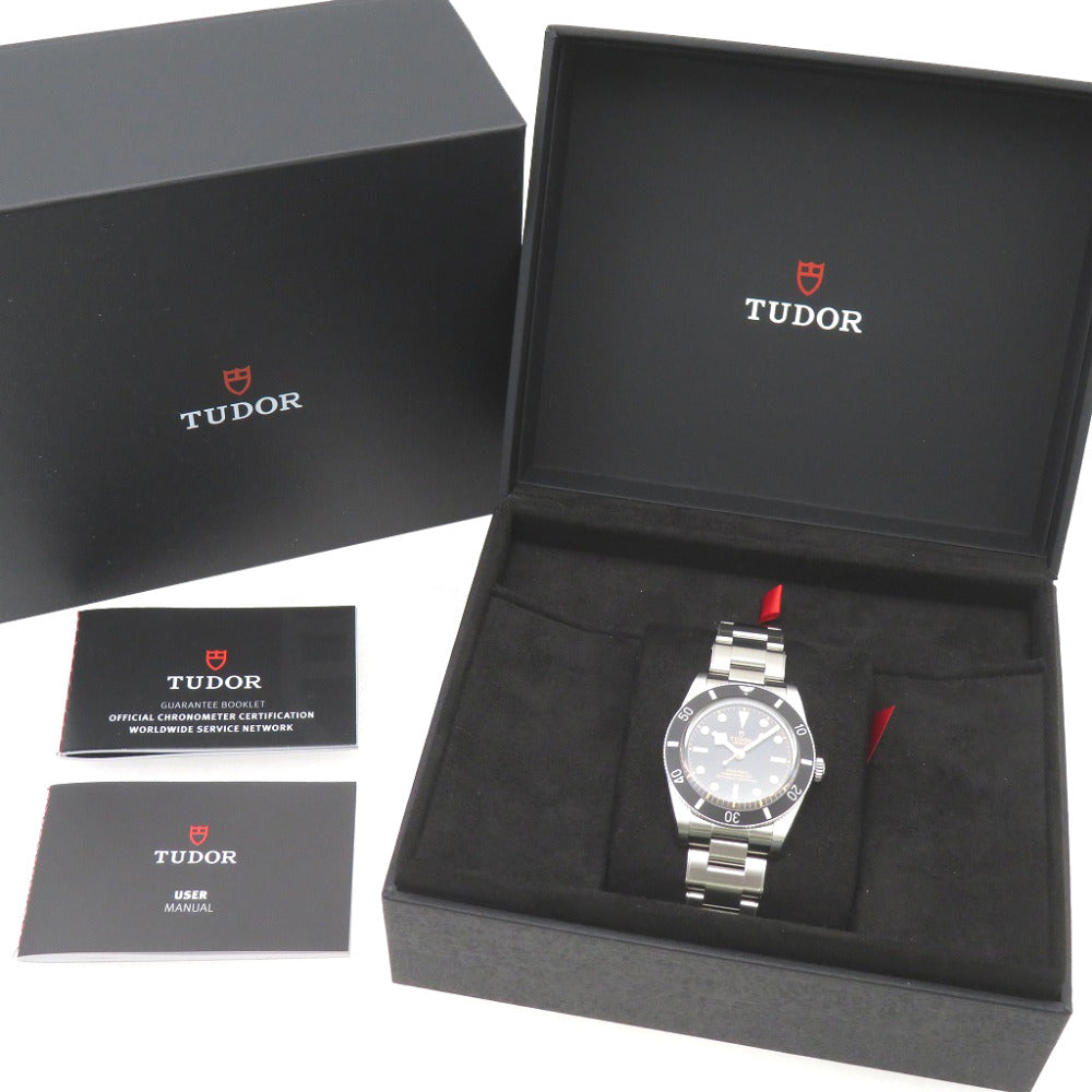 新品同様 チューダー
 自動巻き ブラックベイ 79000N 腕時計
 ステンレススチール ブラック 0183
【中古】Tudor メンズ