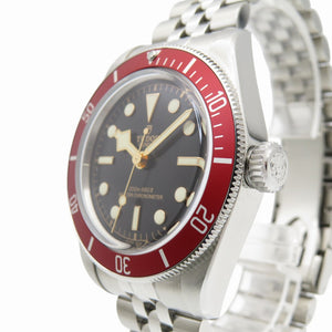 新品同様 チューダー ブラックベイ 7941A1A0RU 自動巻き 腕時計 SS ブラック 黒文字盤 0184【中古】Tudor メンズ