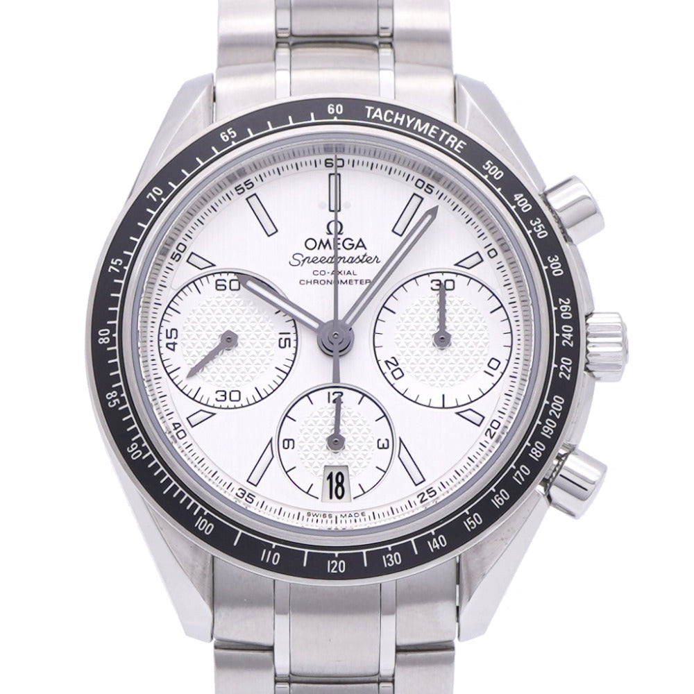 新品同様 オメガ スピードマスター レーシング 326.30.40.50.02.001 自動巻き 腕時計 SS シルバー 0189【中古】OMEGA メンズ