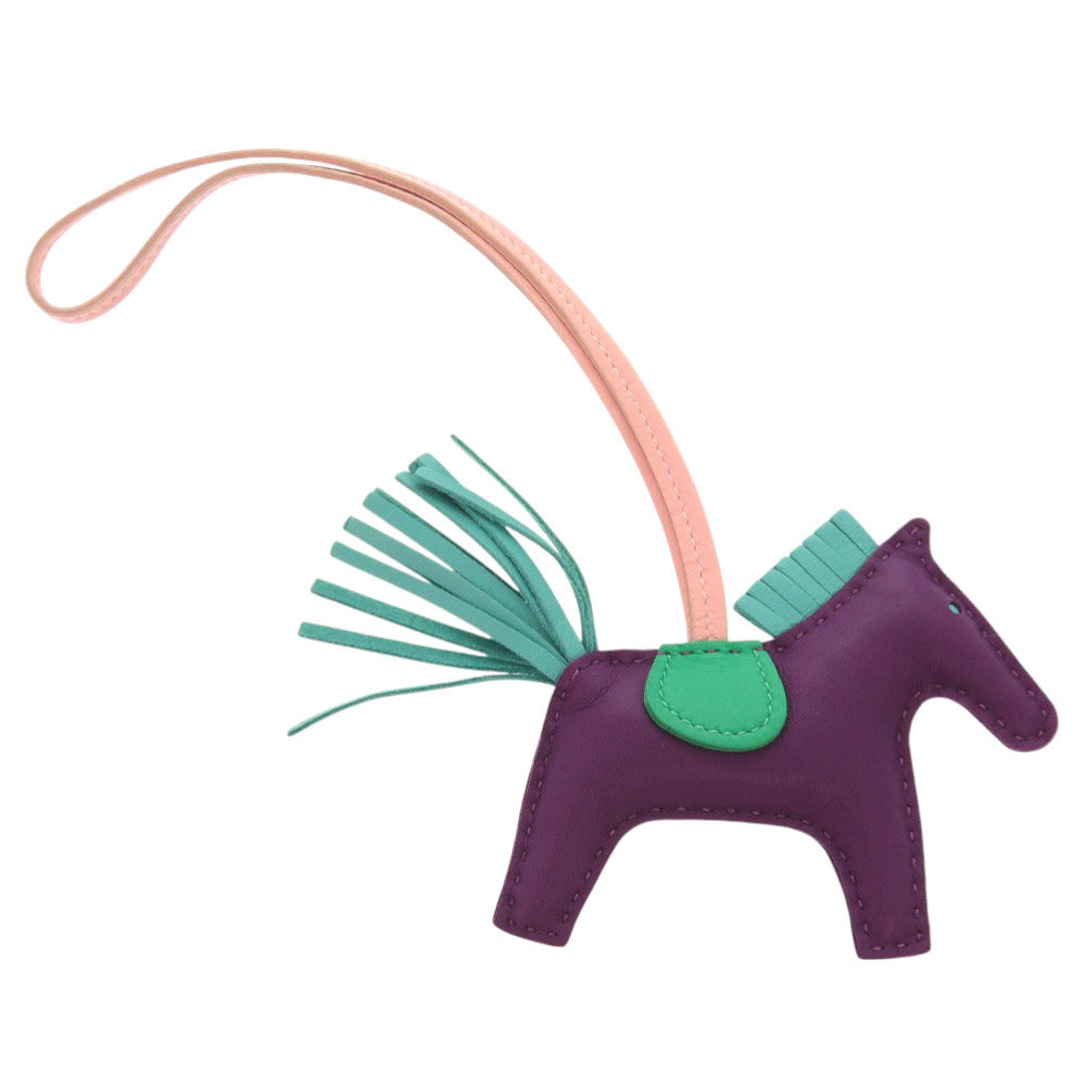 新品同様 エルメス ロデオPM チャーム アニョーミロ アネモネ ミント ラゴン ローズサクラ バッグチャーム 0214【中古】HERMES