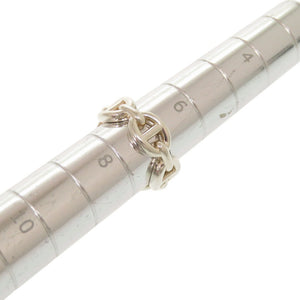 美品 エルメス シェーヌ ダンクル アンシェネ PM シルバー925 サイズ7号 リング 指輪 0218【中古】HERMES