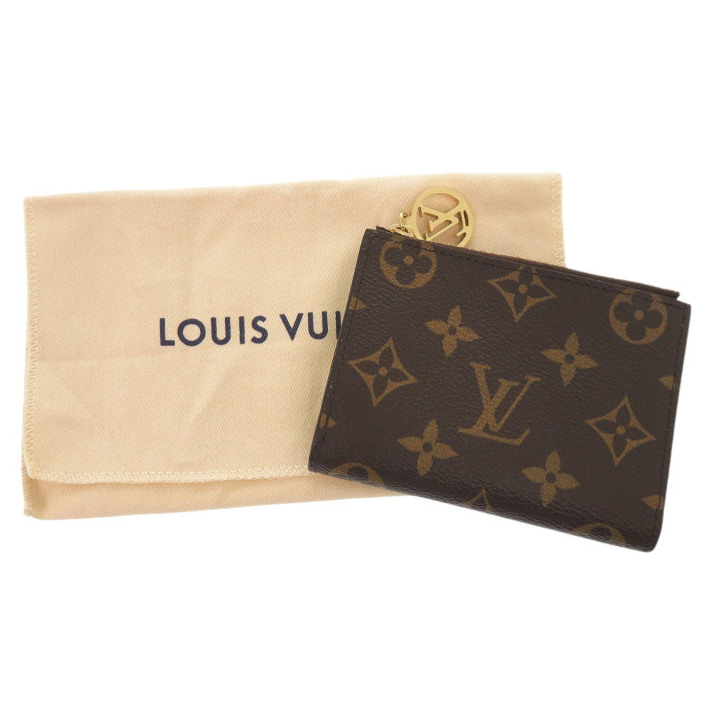 新品同様 ルイ ヴィトン ポルトフォイユ リサ モノグラム M82382 ヴェールノート 二つ折り財布 LV 0247【中古】LOUIS VUITTON