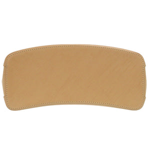 新品同様 カルティエ トリニティ ボックスカーフ ベージュ ハンドバッグ 0287【中古】CARTIER