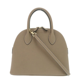 未使用 ボナベンチュラ エマバッグ 28 ボッタラート BBGT2-ET レザー エトープ 2wayハンドバッグ ブラウン 0290【中古】BONAVENTURA