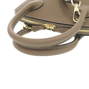 未使用 ボナベンチュラ エマバッグ 28 ボッタラート BBGT2-ET レザー エトープ 2wayハンドバッグ ブラウン 0290【中古】BONAVENTURA