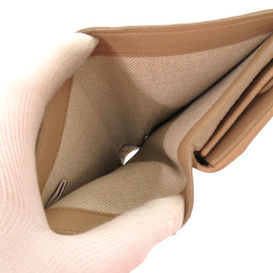 ジミーチュウ スタースタッズ レザー ラインストーン スタッズ ゴールド 二つ折り財布 0292【中古】JIMMY CHOO