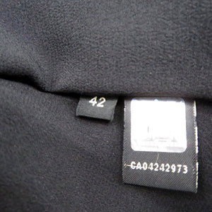 新品同様 フェンディ ポンチョ チン チラ グレー 毛皮 ファー 0322【中古】FENDI