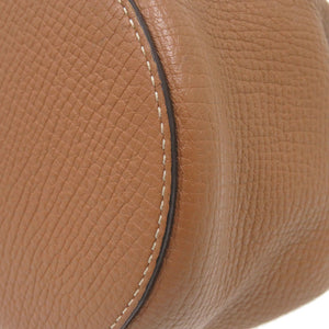 トッズ 2WAY XAWA0Z60301QDSS410 レザー ブラウン ハンドバッグ ショルダーバッグ 茶 0333【中古】TOD’S