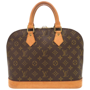 ルイ ヴィトン アルマ モノグラム M51130 ブラウン ハンドバッグ LV 0334【中古】LOUIS VUITTON