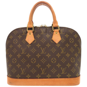 ルイ ヴィトン アルマ モノグラム M51130 ブラウン ハンドバッグ LV 0334【中古】LOUIS VUITTON