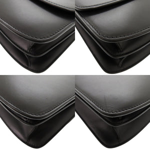 ザ ロウ ソフィア レザー ブラック ハンドバッグ 黒 0366【中古】THE ROW