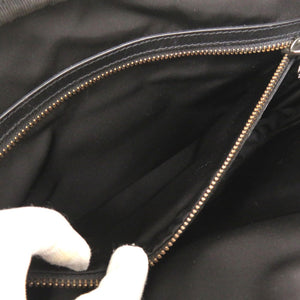 美品 ハンティングワールド バチューレザー レザー ブラック ショルダーバッグ 黒 0367【中古】HUNTING WORLD メンズ