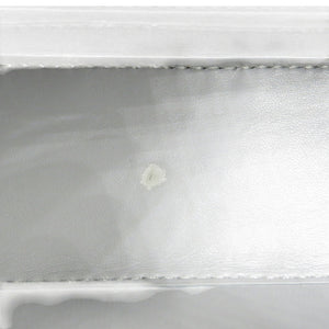 美品 バーバリー レザー シルバー金具 グレー ショルダーバッグ 0374 【中古】BURBERRY