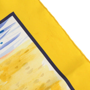 美品 エルメス カレ70 BAIN DE MER 海水浴 シルク マルチカラー スカーフ 0392【中古】HERMES