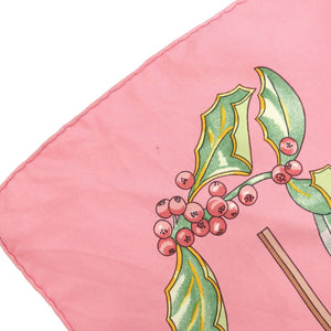 美品 エルメス カレ90 Neige d’ Antan 去年の雪 シルク マルチカラー スカーフ 0393【中古】HERMES