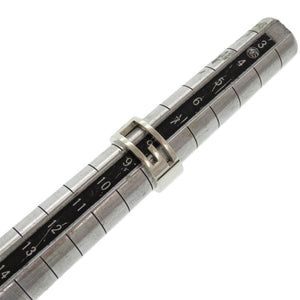 美品 グッチ ブランデッドG Gロゴ カットアウトG シルバー925 約8号 シルバー リング 指輪 0408【中古】GUCCI