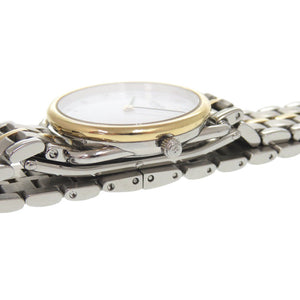 美品 エルメス アルソー AR4.220 ホワイト SS クオーツ 腕時計 0414【中古】HERMES