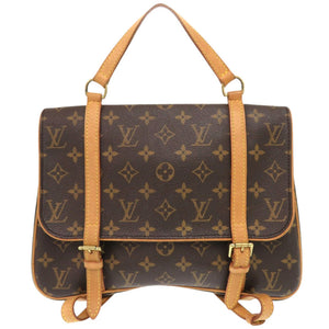 ルイ ヴィトン マレル サック アド モノグラム M51158 ブラウン リュック デイパック LV 0420【中古】LOUIS VUITTON