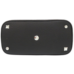 新品同様 メゾン マルジェラ 5AC S56WG0082 レザー ブラック 2WAY ショルダーバッグ ハンドバッグ 黒 0422【中古】Maison Margiela