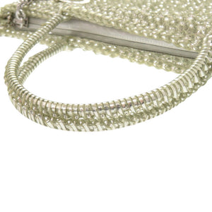 美品 アンテプリマ ワイヤーバッグ リナッシェレ PB19SC56L3 ARGENTO シルバー PVC ハンドバッグ 0423【中古】ANTEPRIMA