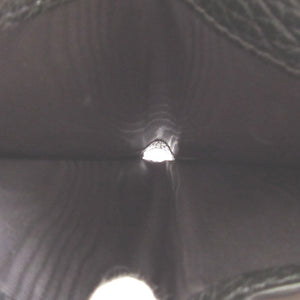 新品同様 メゾンマルジェラ S56UI0140 ICチップ レザー ブラック 黒 2つ折り財布 財布 0438【中古】Maison Margiela