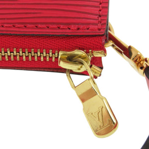 新品同様 ルイ ヴィトン ポシェット アクセソワ―ル アクセサリーポーチ エピ M52947 カスティリアンレッド ポーチ LV 0457【中古】LOUIS VUITTON