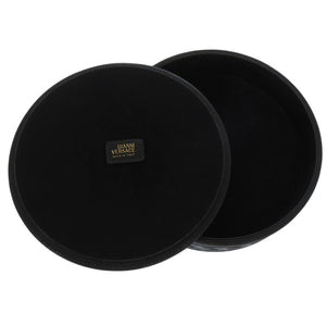 美品 ジャンニ ヴェルサーチ メデューサ アクセサリーケース BOX ボックス レザー ブラック 0469【中古】Gianni Versace