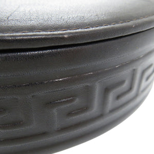 美品 ジャンニ ヴェルサーチ メデューサ アクセサリーケース BOX ボックス レザー ブラック 0469【中古】Gianni Versace