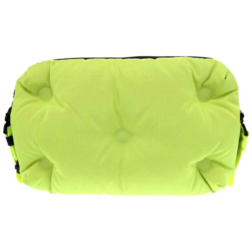 美品 メゾン マルジェラ グラムスラム S55WB0012 ナイロン ネオンイエローグリーン ショルダーバッグ 0484【中古】Maison Margiela