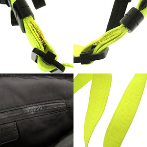 美品 メゾン マルジェラ グラムスラム S55WB0012 ナイロン ネオンイエローグリーン ショルダーバッグ 0484【中古】Maison Margiela