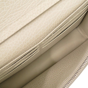 新品同様 メゾン マルジェラ S56UI0147 レザー ホワイト チェーンウォレット ショルダーバッグ 0488【中古】Maison Margiela