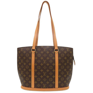ルイ ヴィトン バビロン モノグラム M51102 ブラウン トートバッグ LV 0502【中古】LOUIS VUITTON