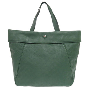 美品 ハンティングワールド レザー グリーン トートバッグ 緑 0519【中古】HUNTING WORLD