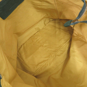 美品 ハンティングワールド レザー グリーン トートバッグ 緑 0519【中古】HUNTING WORLD