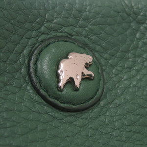 美品 ハンティングワールド レザー グリーン トートバッグ 緑 0519【中古】HUNTING WORLD