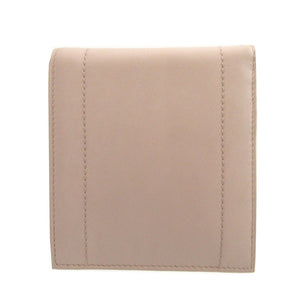 未使用 ハンティングワールド アイリー レザー アイボリー 2つ折り財布 財布 0520【中古】HUNTING WORLD