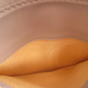 未使用 ハンティングワールド アイリー レザー アイボリー パスケース カードケース 0521【中古】HUNTING WORLD