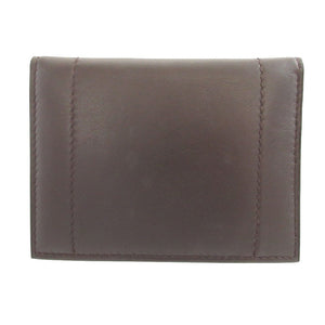 未使用 ハンティングワールド アイリー レザー ブラウン 茶 パスケース カードケース 0522【中古】HUNTING WORLD