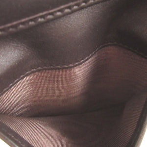 未使用 ハンティングワールド アイリー レザー ブラウン 茶 パスケース カードケース 0522【中古】HUNTING WORLD