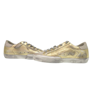 未使用 ゴールデングース スーパースター G32WS590.E69 サイズ36 レザー ゴールド スニーカー 0528【中古】GOLDEN GOOSE
