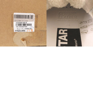 未使用 ゴールデングース スーパースター G32WS590.E69 サイズ36 レザー ゴールド スニーカー 0528【中古】GOLDEN GOOSE