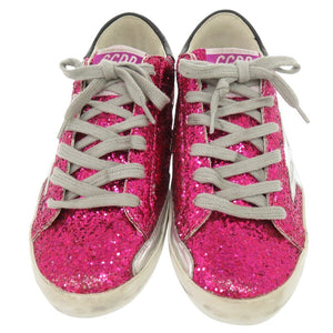 未使用品 ゴールデングース スーパースター グリッター G32WS590.G45 サイズ35 レザー ピンク スニーカー 0529【中古】GOLDEN GOOSE