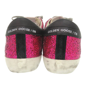未使用品 ゴールデングース スーパースター グリッター G32WS590.G45 サイズ35 レザー ピンク スニーカー 0529【中古】GOLDEN GOOSE