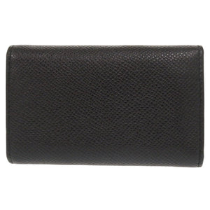 美品 ブルガリ ブルガリ ブルガリ 6連 30422 レザー ブラック キーケース 黒 0541【中古】BVLGARI メンズ