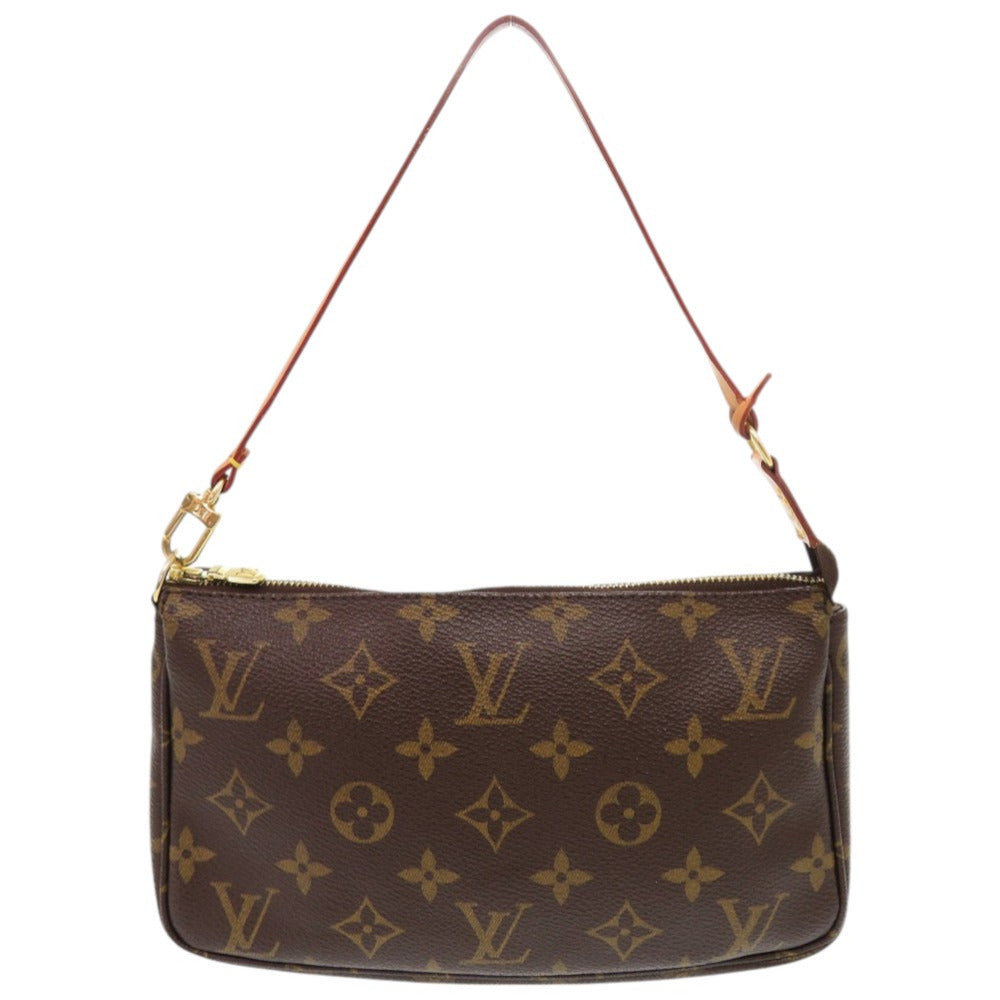 ルイ ヴィトン ポシェット アクセソワール モノグラム M51980 ブラウン アクセサリーポーチ LV 0546【中古】LOUIS VUITTON