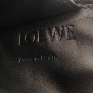 新品同様 ロエベ カーフ レザー ブラウン コインケース 財布 茶 0551 【中古】 LOEWE