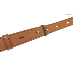 美品 トッズ ショルダーストラップ レザー チェーン ブラウン 0553【中古】TOD’S