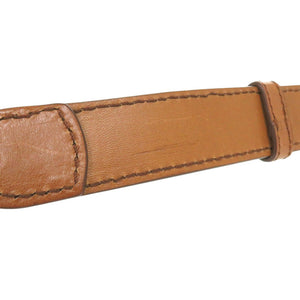 美品 トッズ ショルダーストラップ レザー チェーン ブラウン 0553【中古】TOD’S