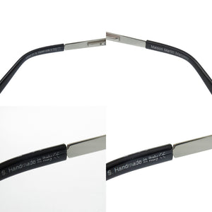 マルタンマルジェラ ディアドロップ MMM01S ステンレススチール ブラック サングラス 黒 0554【中古】MARTIN MARGIELA